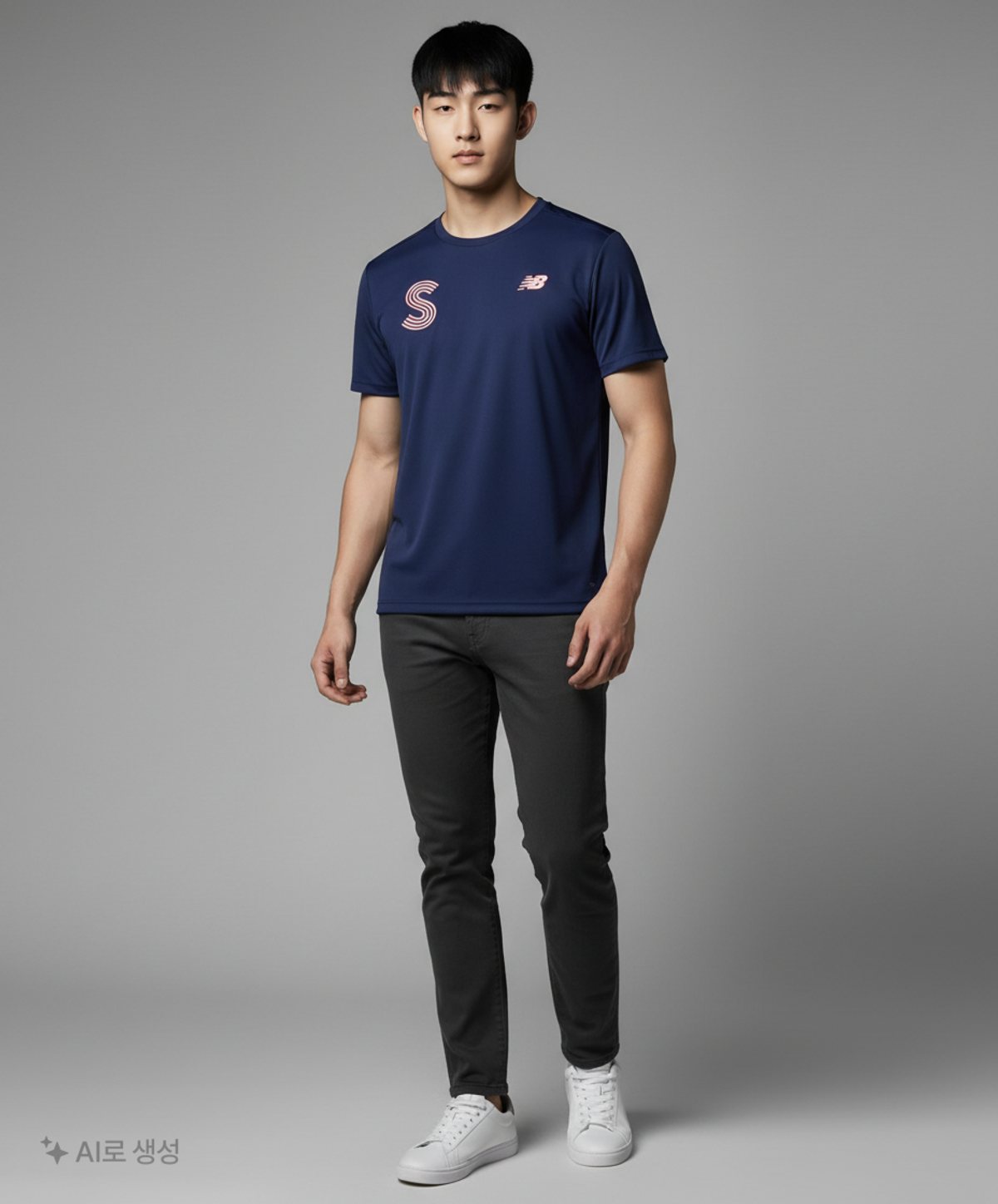 뉴발란스(NEW BALANCE) 반소매 티셔츠 100