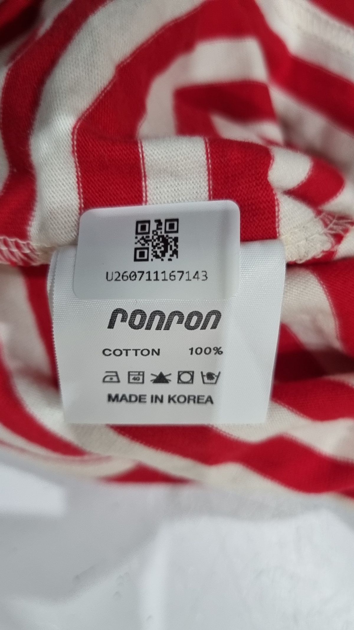 론론(RONRON) 반소매 티셔츠 FREE