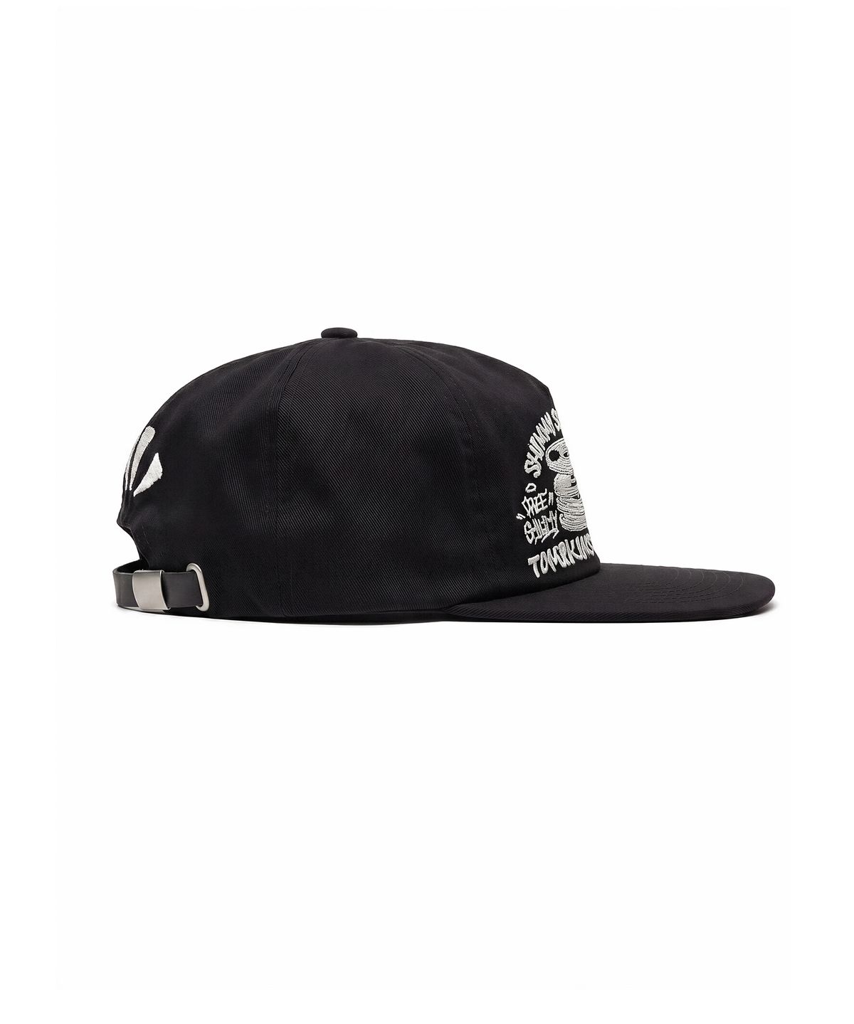 쉬미사운즈클럽(SHIMMY SOUNDS CLUB) SQUARE PARK 5P CAP [BLACK]