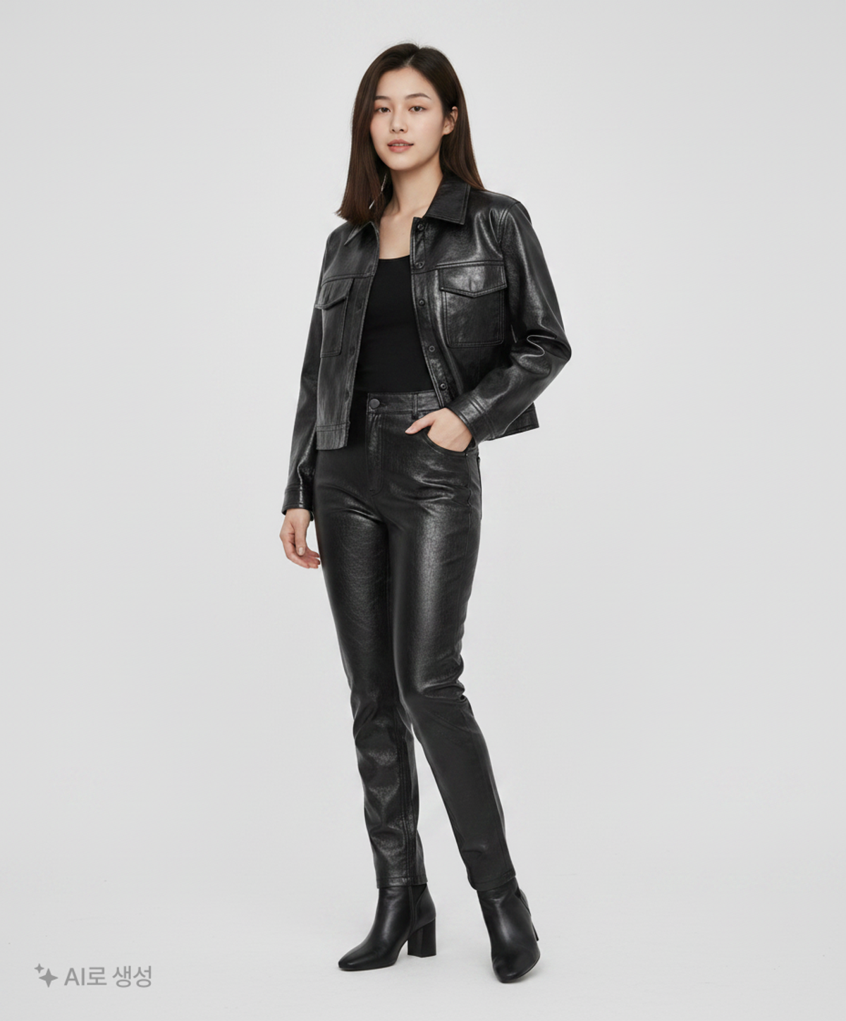 자라(ZARA) 레더/라이더스 재킷 S
