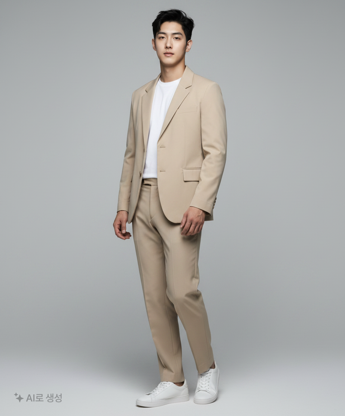 미쏘(MIXXO) 쓰리버튼 오버핏 자켓 MIWJK9813R S