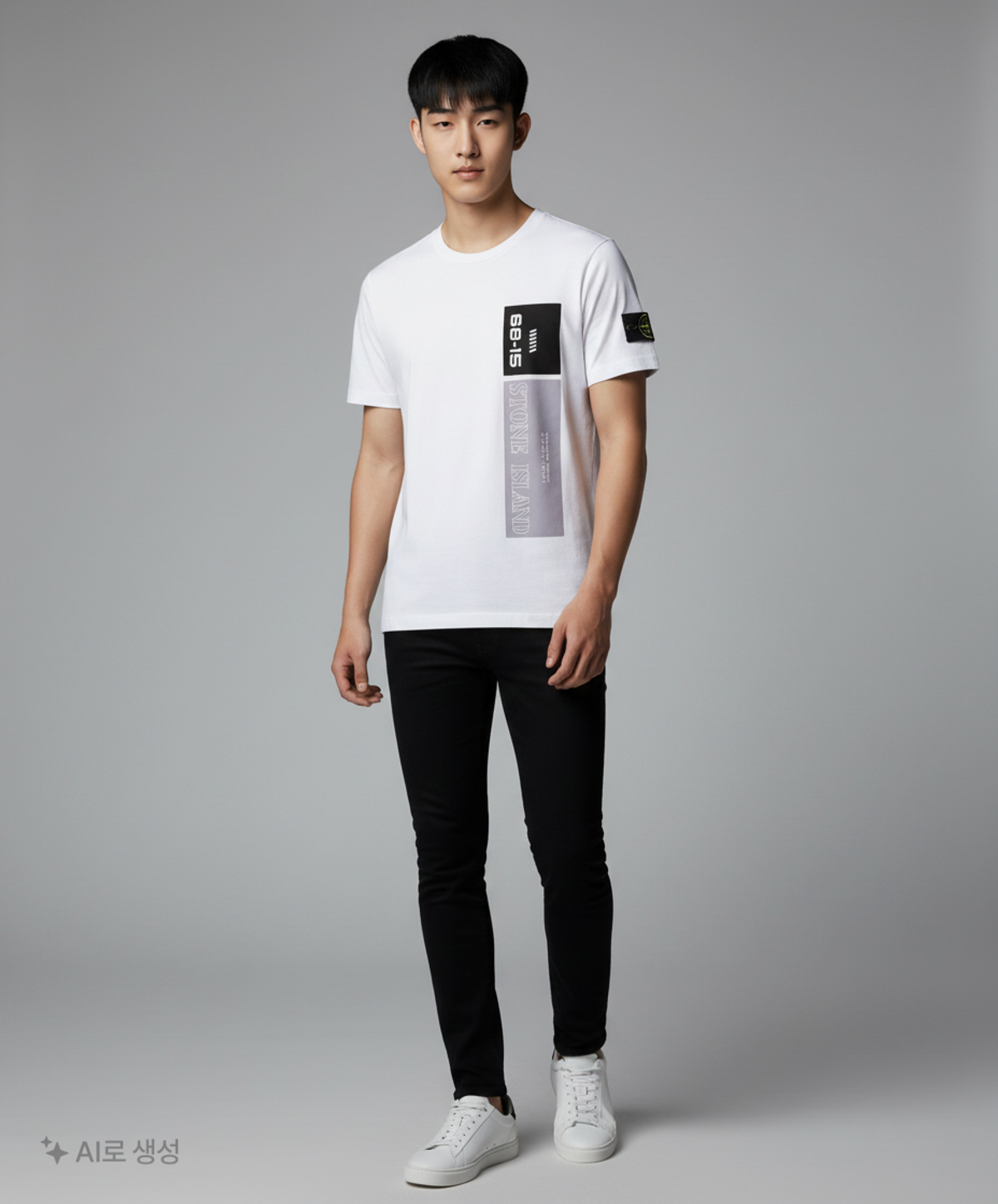 스톤아일랜드(STONE ISLAND) 반소매 티셔츠 L