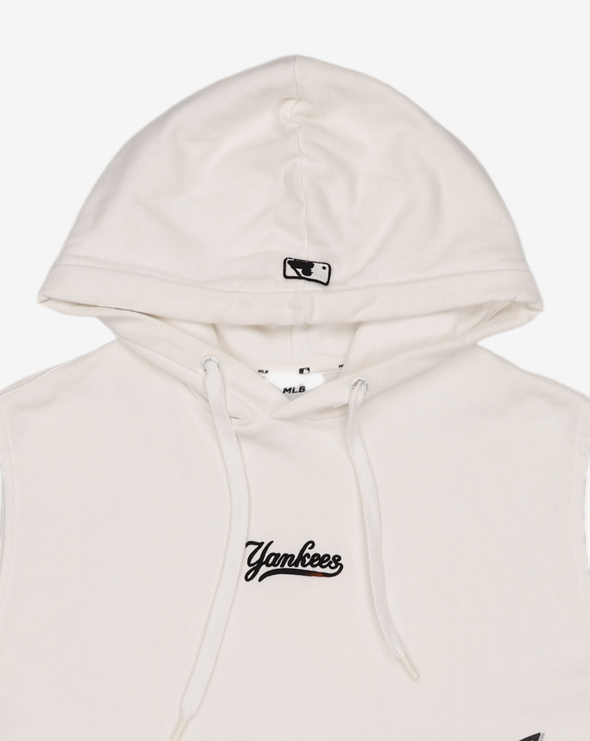 엠엘비(MLB) 남성 베이직 후드 민소매 (셋업) NY (White) M