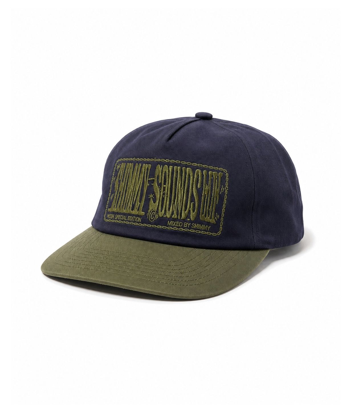 쉬미사운즈클럽(SHIMMY SOUNDS CLUB) CENTURY MIX 5P CAP [NAVY/KHAKI]