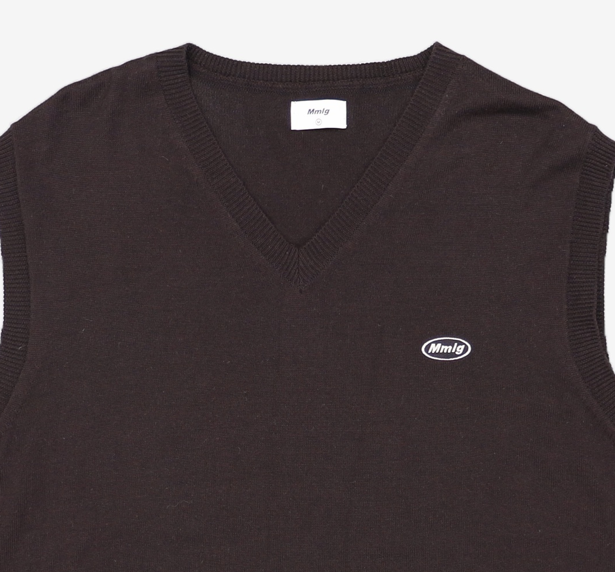 엠엠엘지(MMLG) [Mmlg] CLUB KNIT VEST (BLACK) M