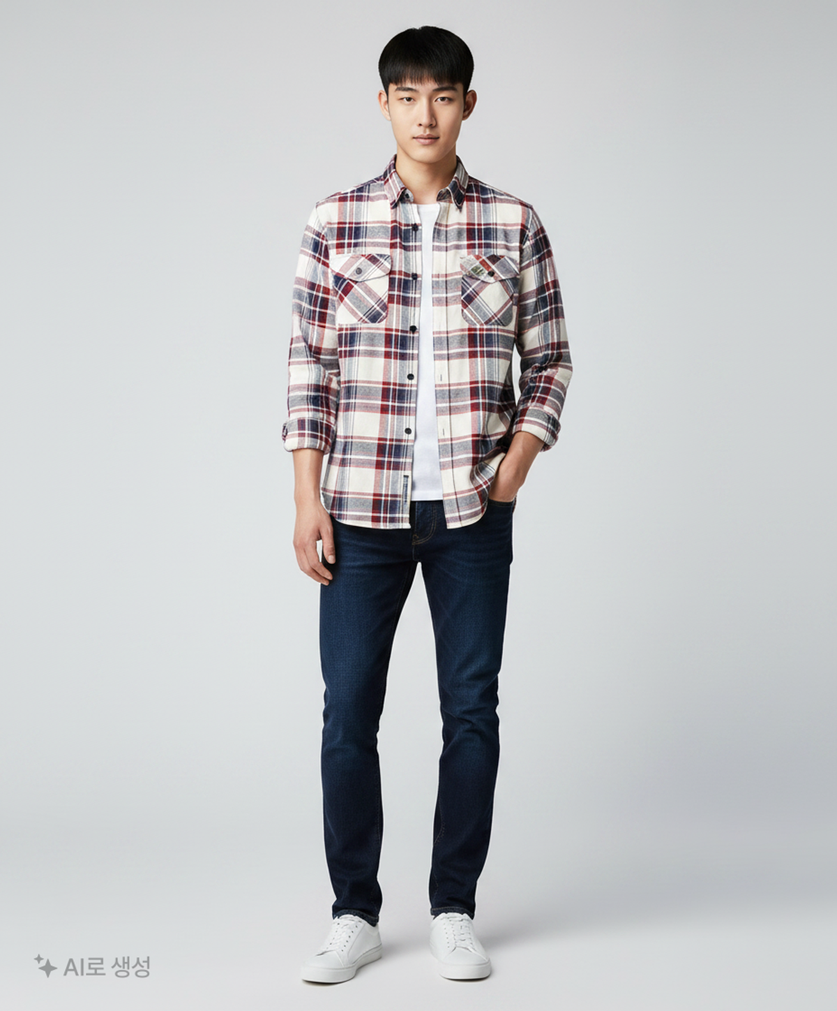 라코스테 라이브(Lacoste L!ve) 캐주얼 셔츠 40