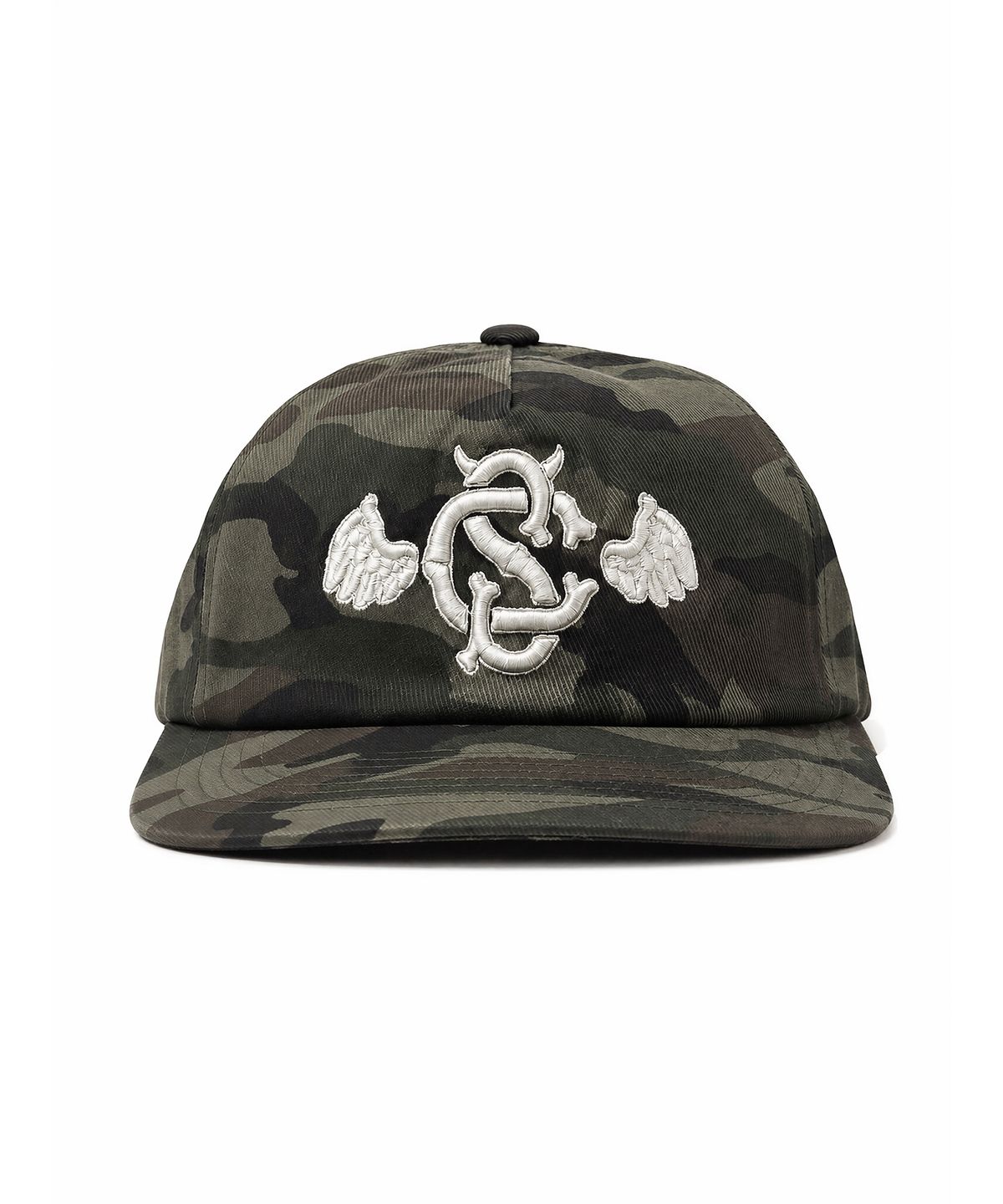 쉬미사운즈클럽(SHIMMY SOUNDS CLUB) EVIL 5P CAP [CAMO]