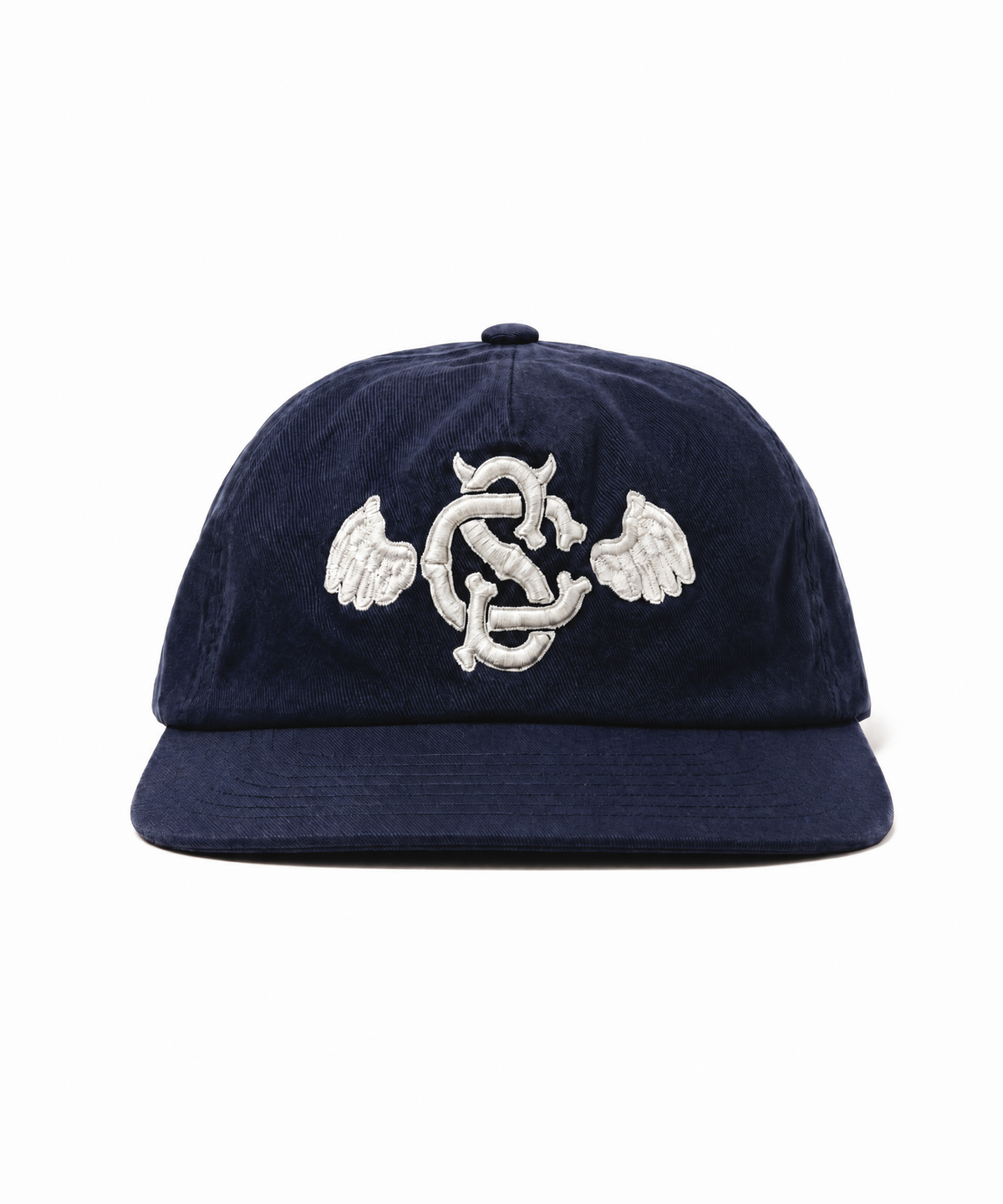 쉬미사운즈클럽(SHIMMY SOUNDS CLUB) EVIL 5P CAP [NAVY]