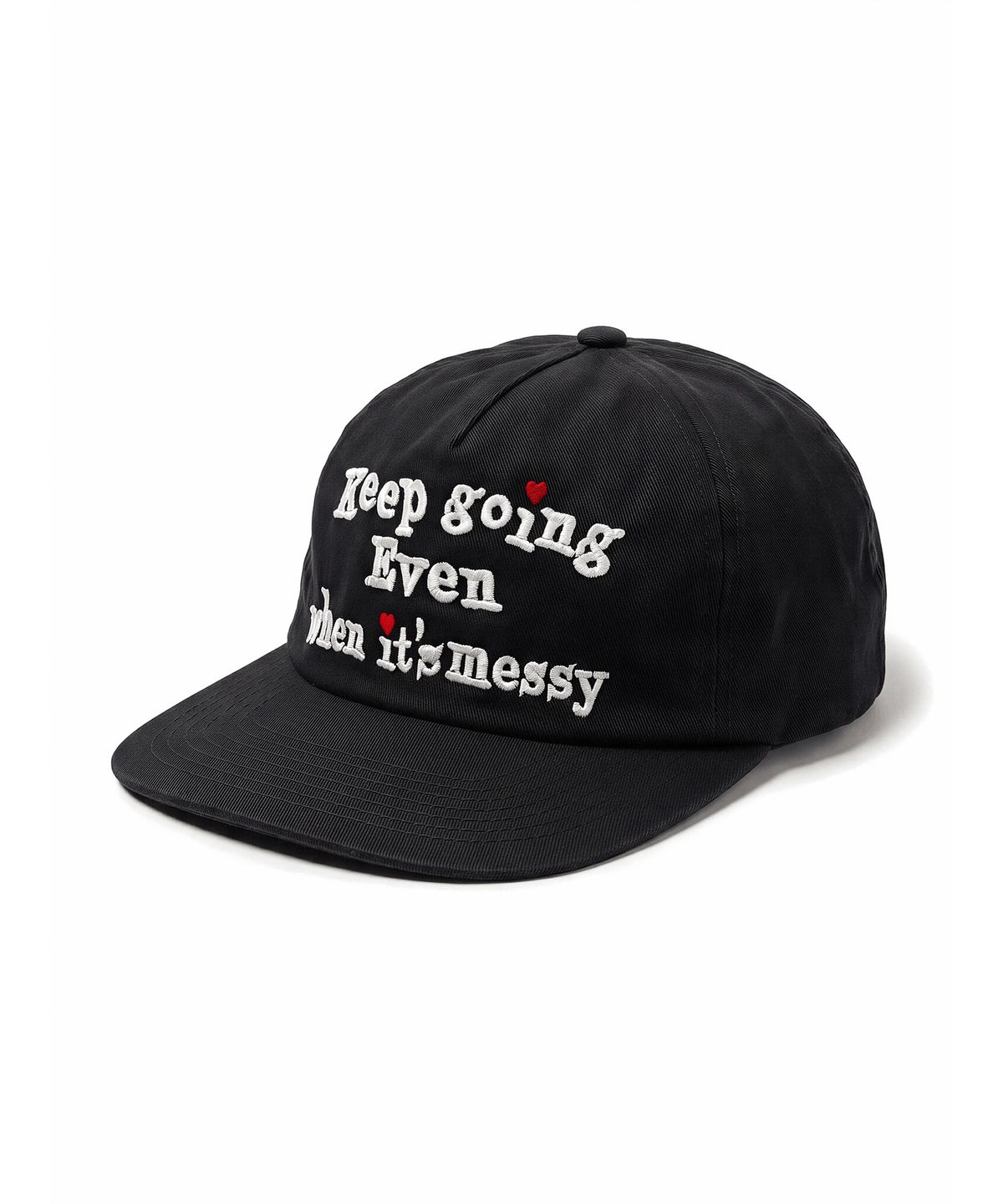 쉬미사운즈클럽(SHIMMY SOUNDS CLUB) MESSY 5P CAP [BLACK]
