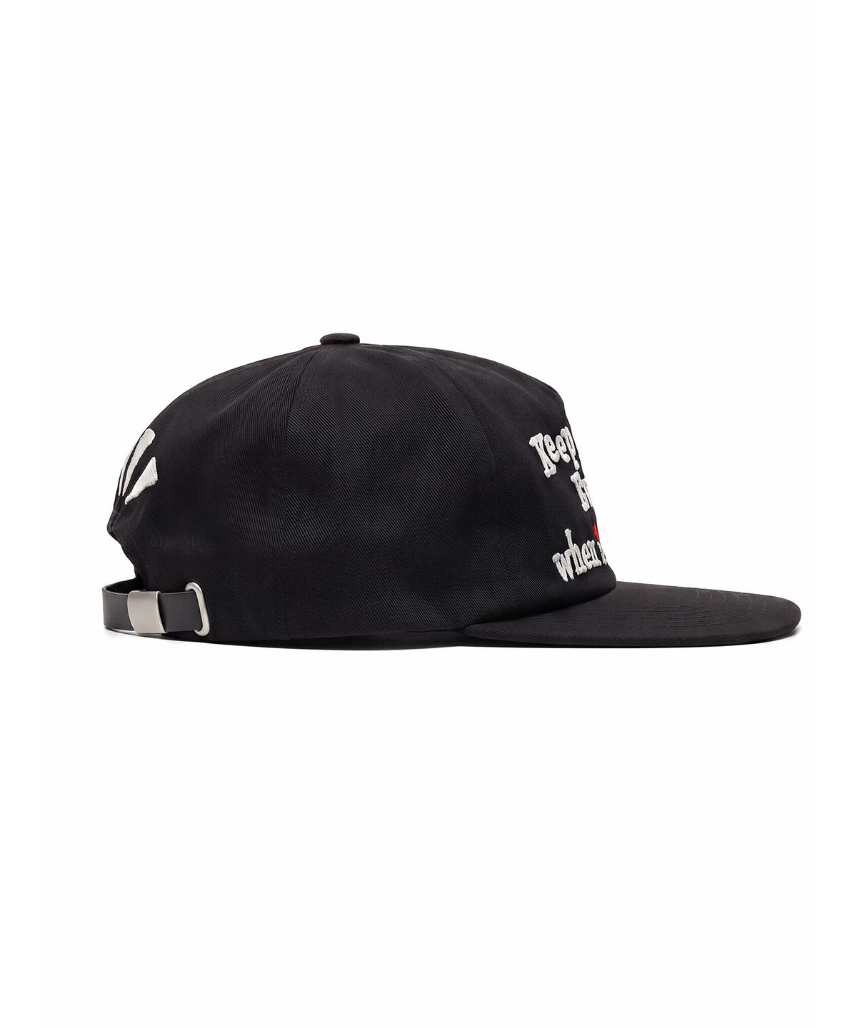 쉬미사운즈클럽(SHIMMY SOUNDS CLUB) MESSY 5P CAP [BLACK]