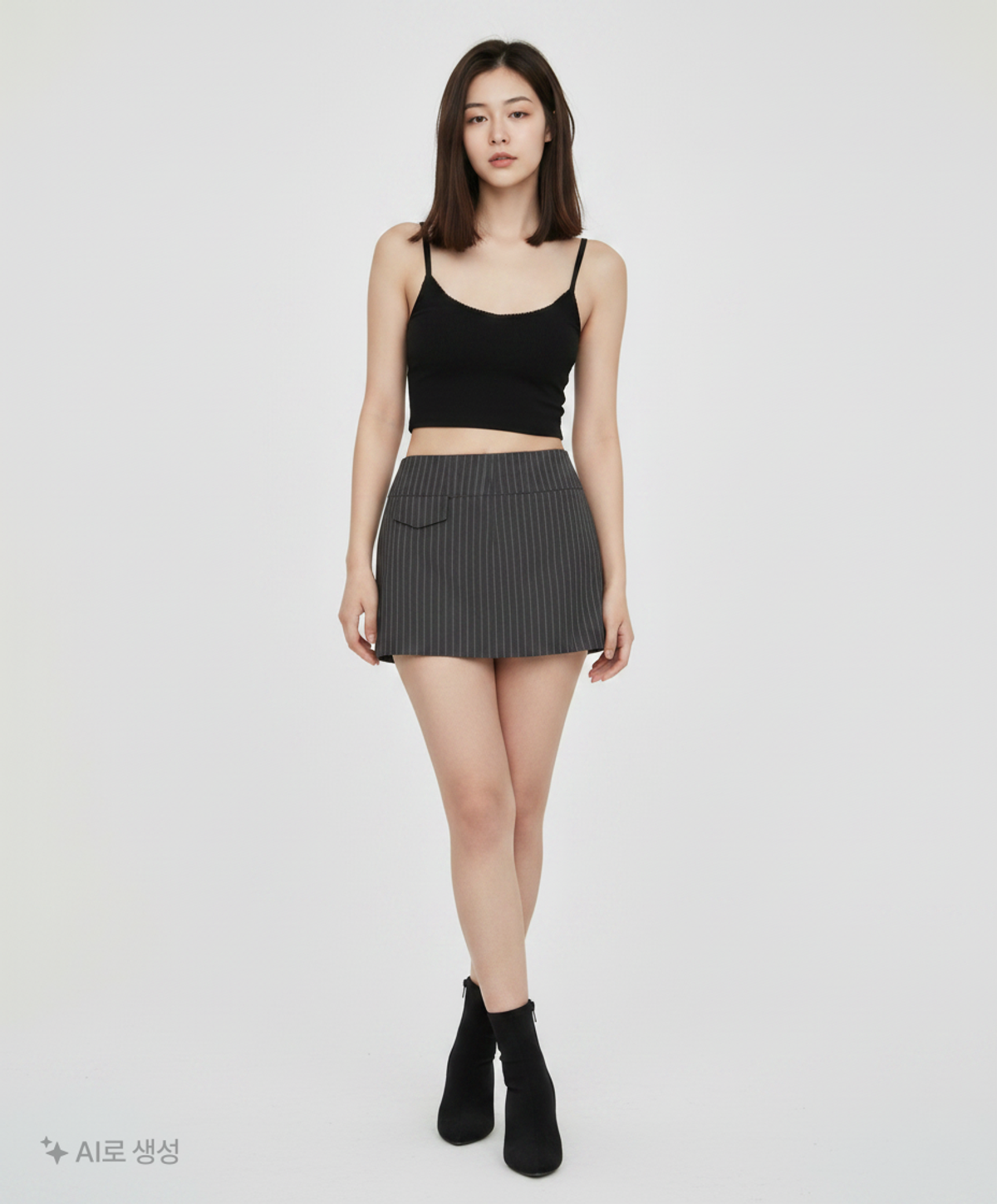우알롱(WOOALONG) 미니스커트 S