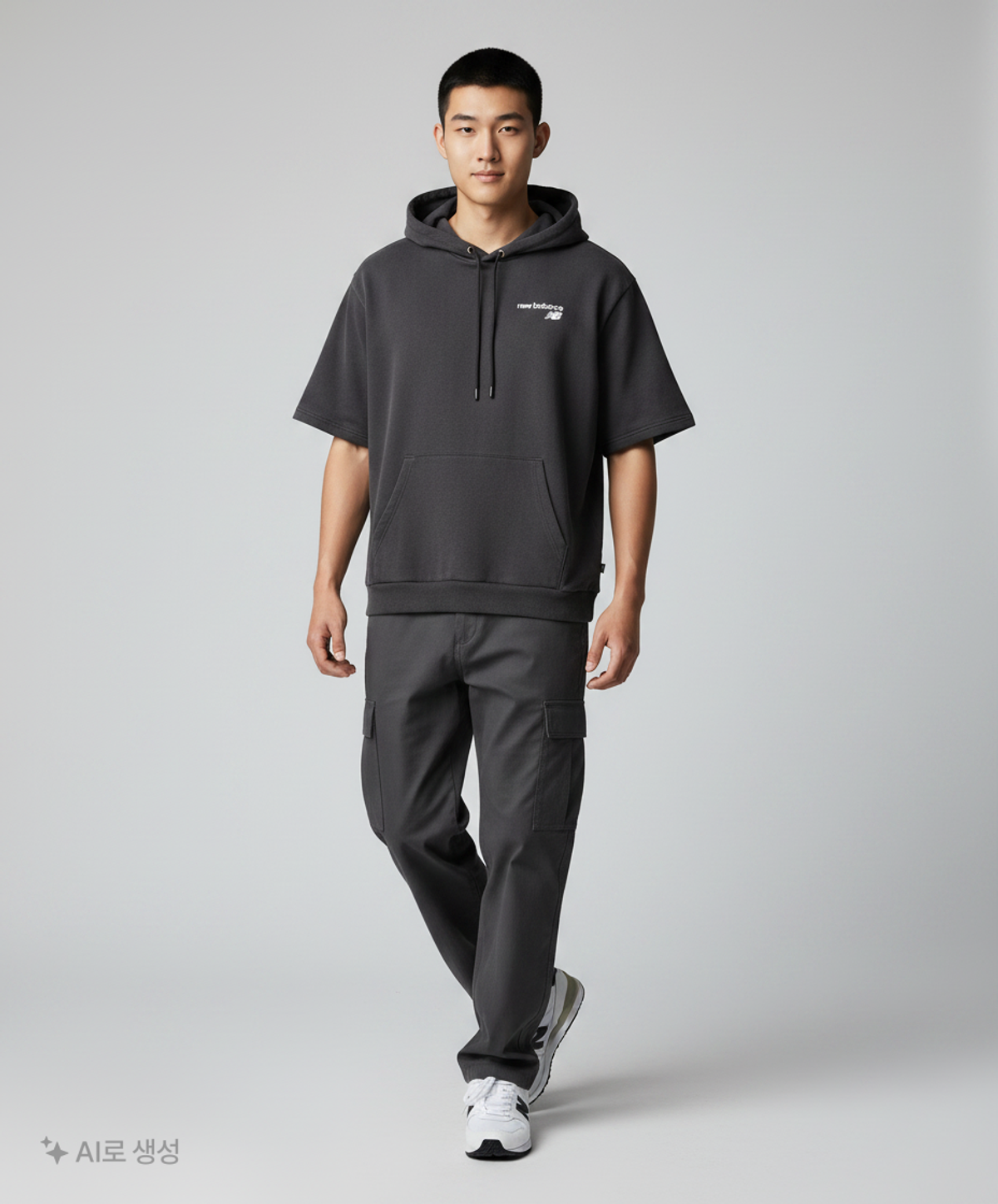 뉴발란스(NEW BALANCE) 후드 티셔츠 L