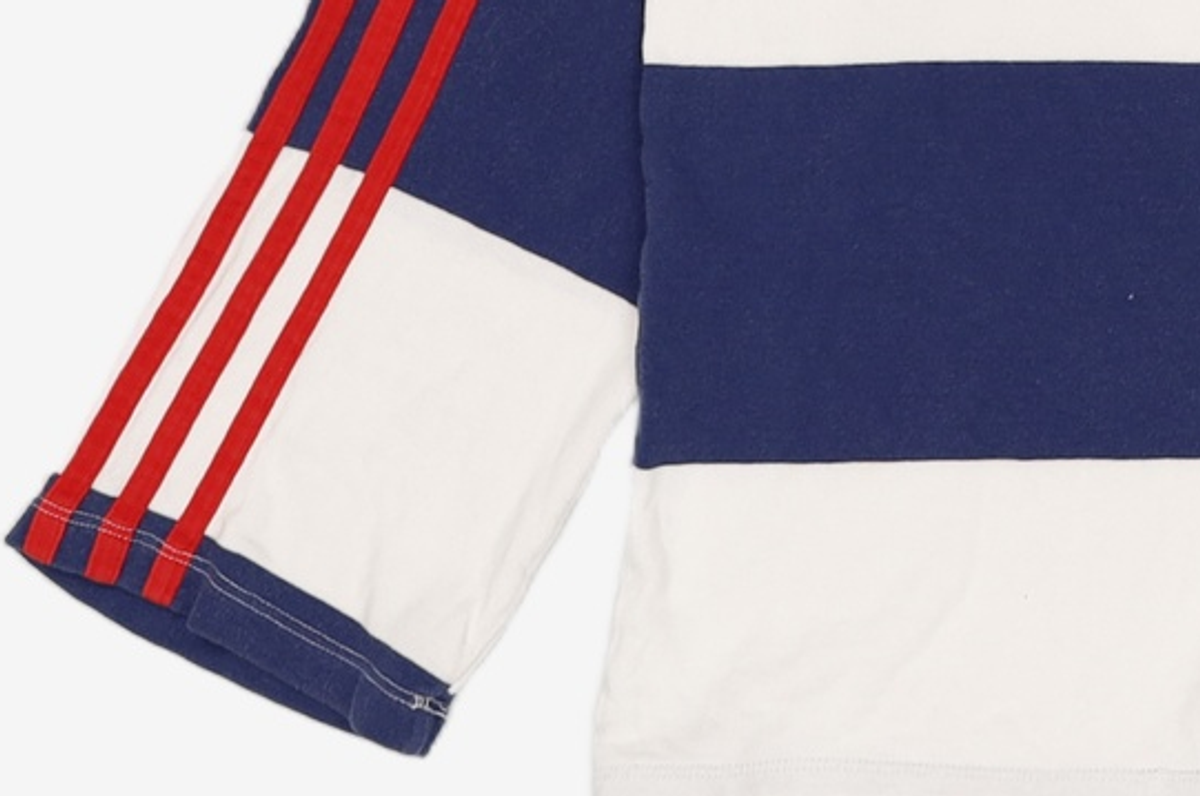 아디다스(ADIDAS) 스트라이프 긴팔 스웨트셔츠 L