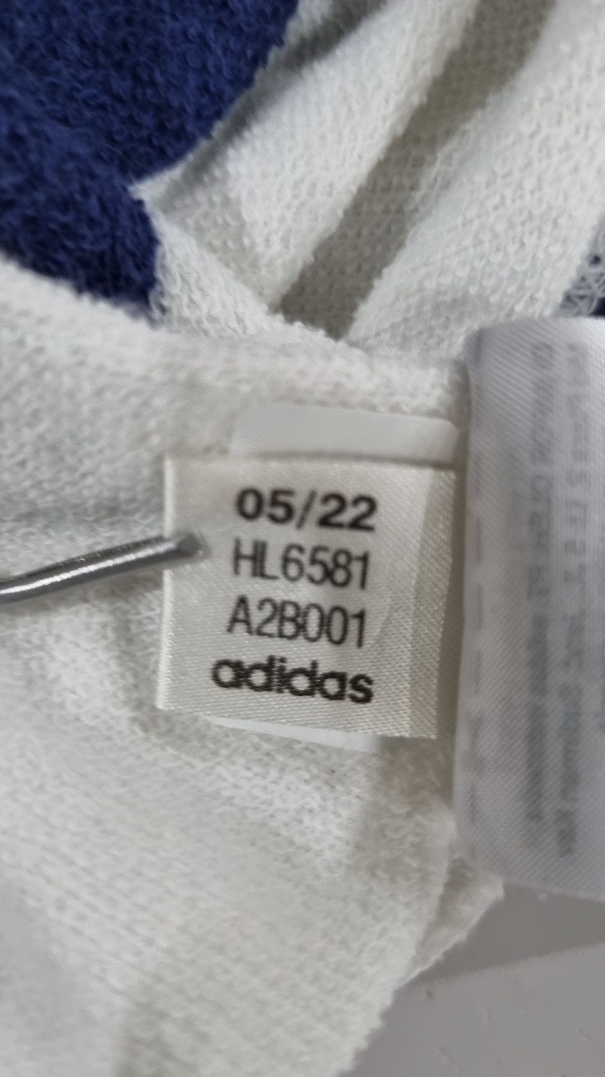 아디다스(ADIDAS) 스트라이프 긴팔 스웨트셔츠 L
