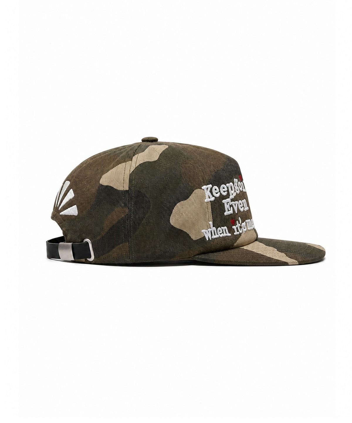 쉬미사운즈클럽(SHIMMY SOUNDS CLUB) MESSY 5P CAP [CAMO]