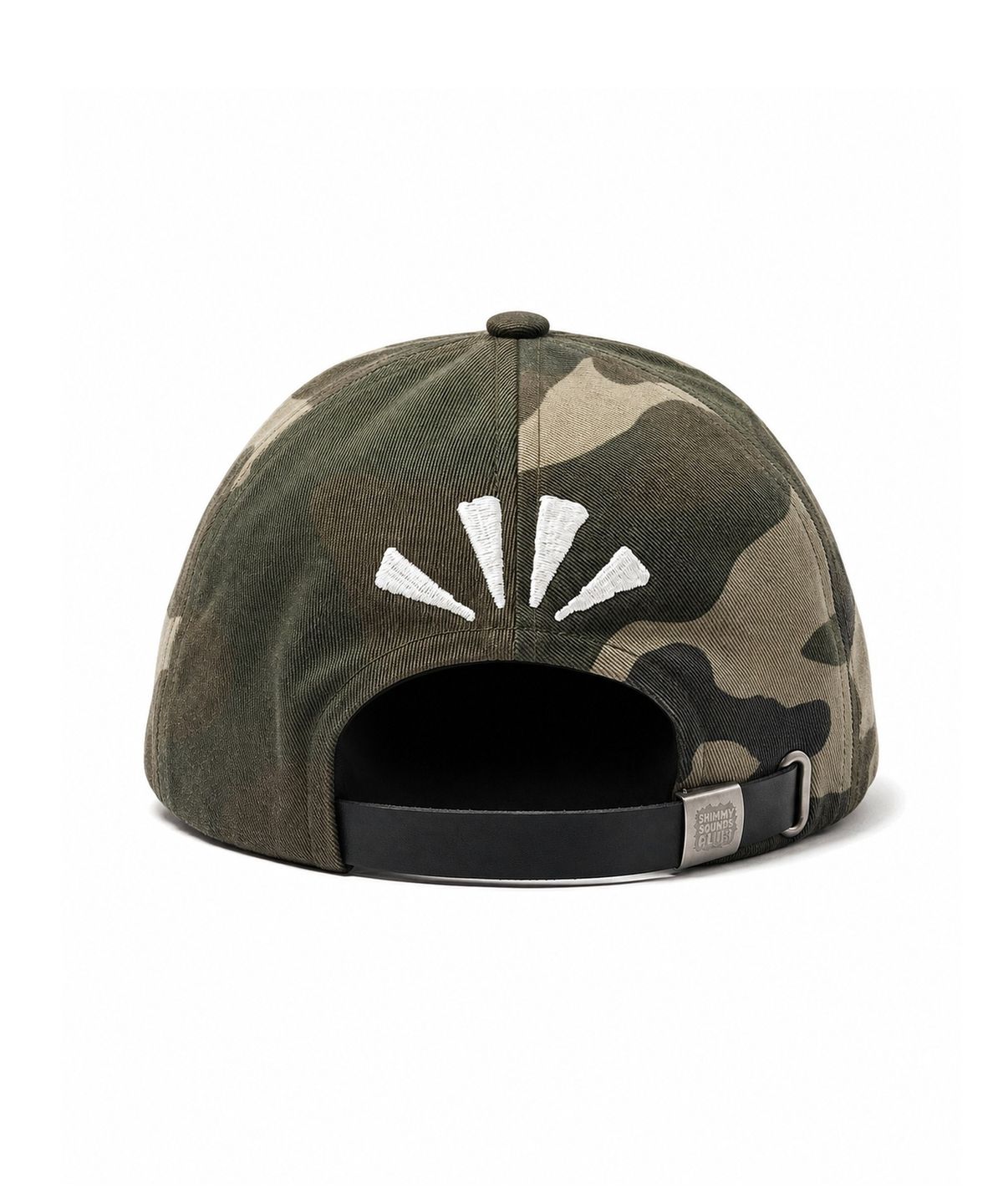 쉬미사운즈클럽(SHIMMY SOUNDS CLUB) MESSY 5P CAP [CAMO]