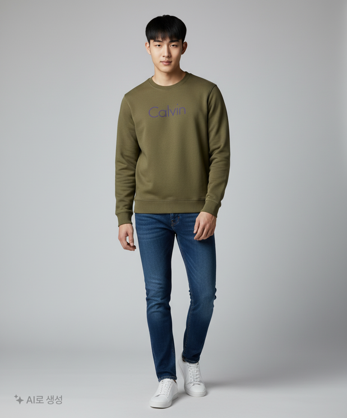 캘빈클라인 진(CALVIN KLEIN JEANS) 맨투맨/스웨트셔츠 100
