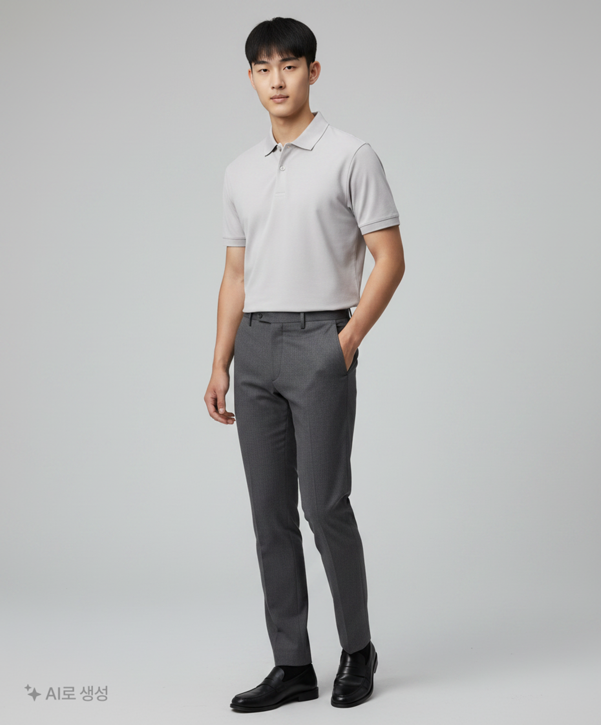 무신사 스탠다드(MUSINSA STANDARD) [쿨탠다드] 릴렉스 핏 피케 폴로 셔츠 [화이트] M