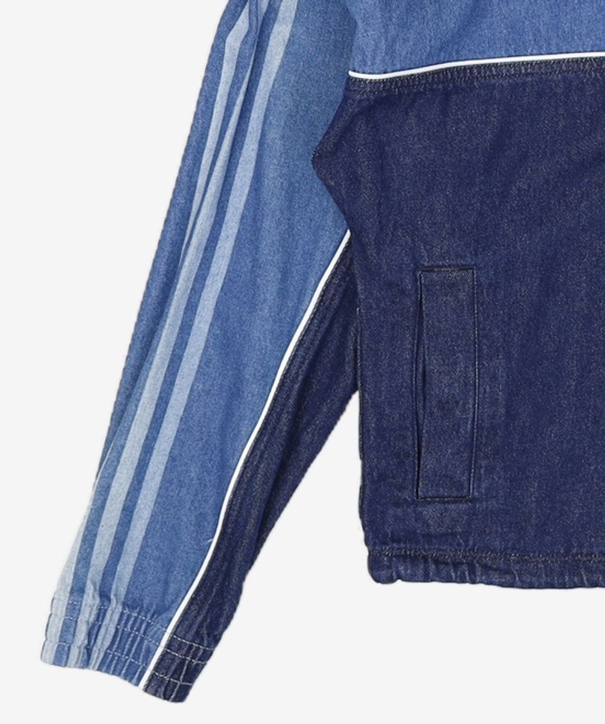 아디다스(ADIDAS) 프리미엄 데님 후디 - 네이비:블루 / GM5387 XS
