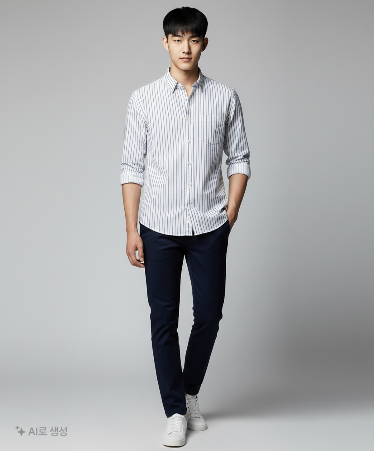 지오다노(GIORDANO) 캐주얼 셔츠 L