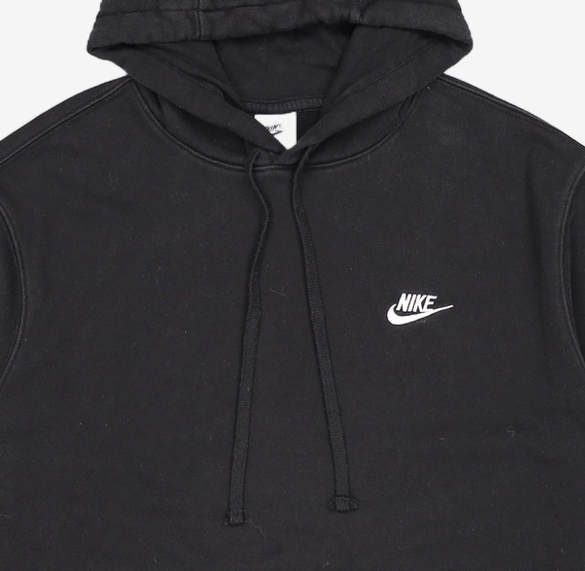 나이키(NIKE) 스포츠웨어 클럽 풀오버 후디 M - 블랙:블랙:화이트 / CZ7858-010 XXL