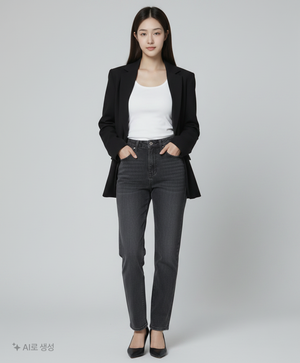 글로니(GLOWNY) 청/데님 팬츠 XS