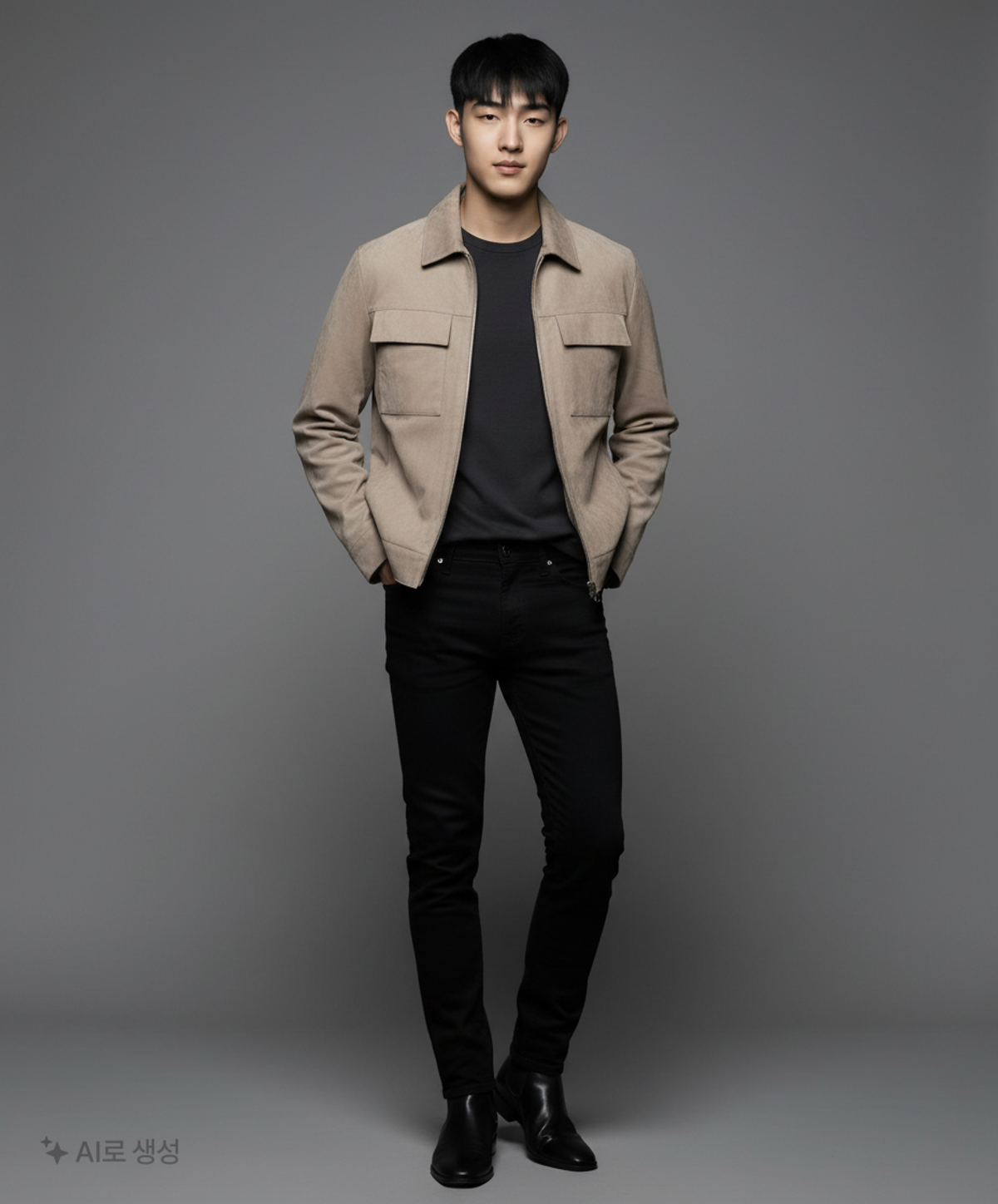 스파오(SPAO) 나일론/코치 재킷 M