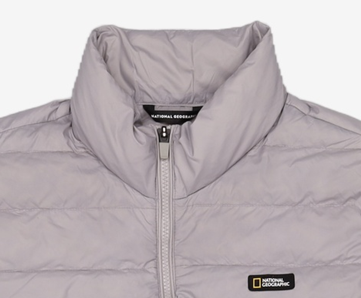 내셔널지오그래픽(NATIONALGEOGRAPHIC) N227UFT420 브레디 니트 경량 다운 자켓 GREY 95