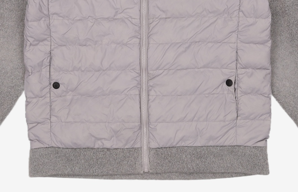 내셔널지오그래픽(NATIONALGEOGRAPHIC) N227UFT420 브레디 니트 경량 다운 자켓 GREY 95