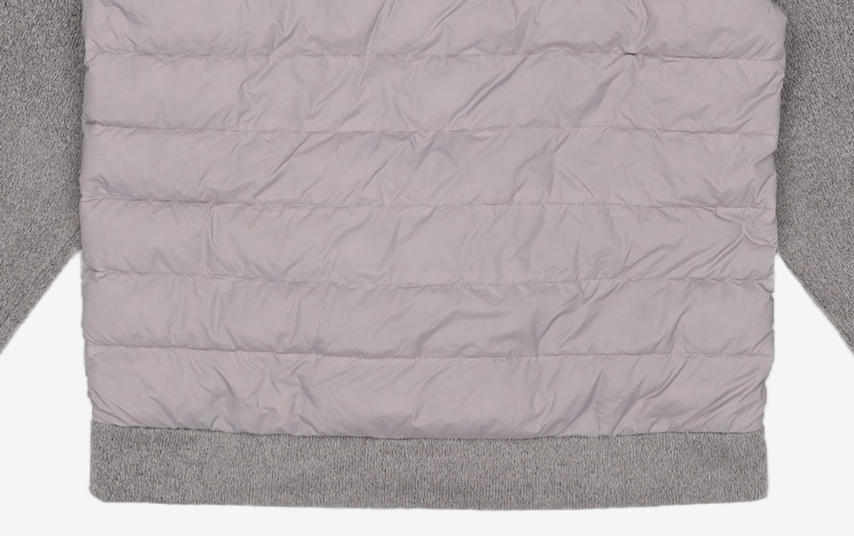 내셔널지오그래픽(NATIONALGEOGRAPHIC) N227UFT420 브레디 니트 경량 다운 자켓 GREY 95