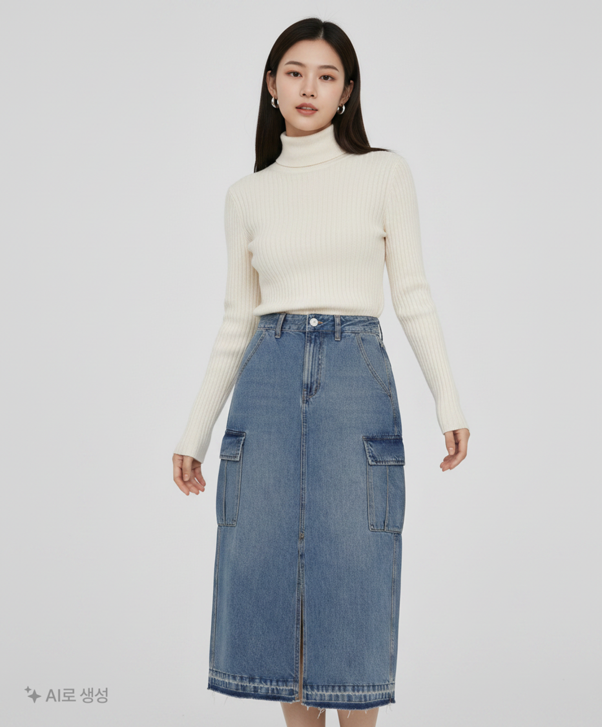 베러데님(BETTER DENIM) 롱스커트 S