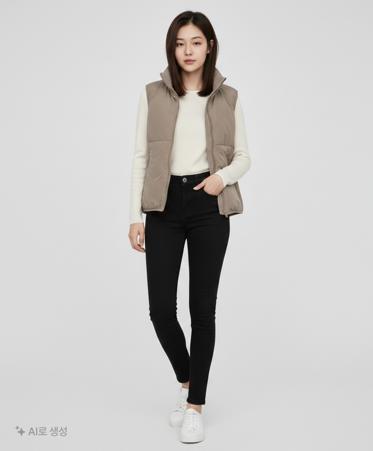 에이치앤엠(H&M) 패딩 베스트 S