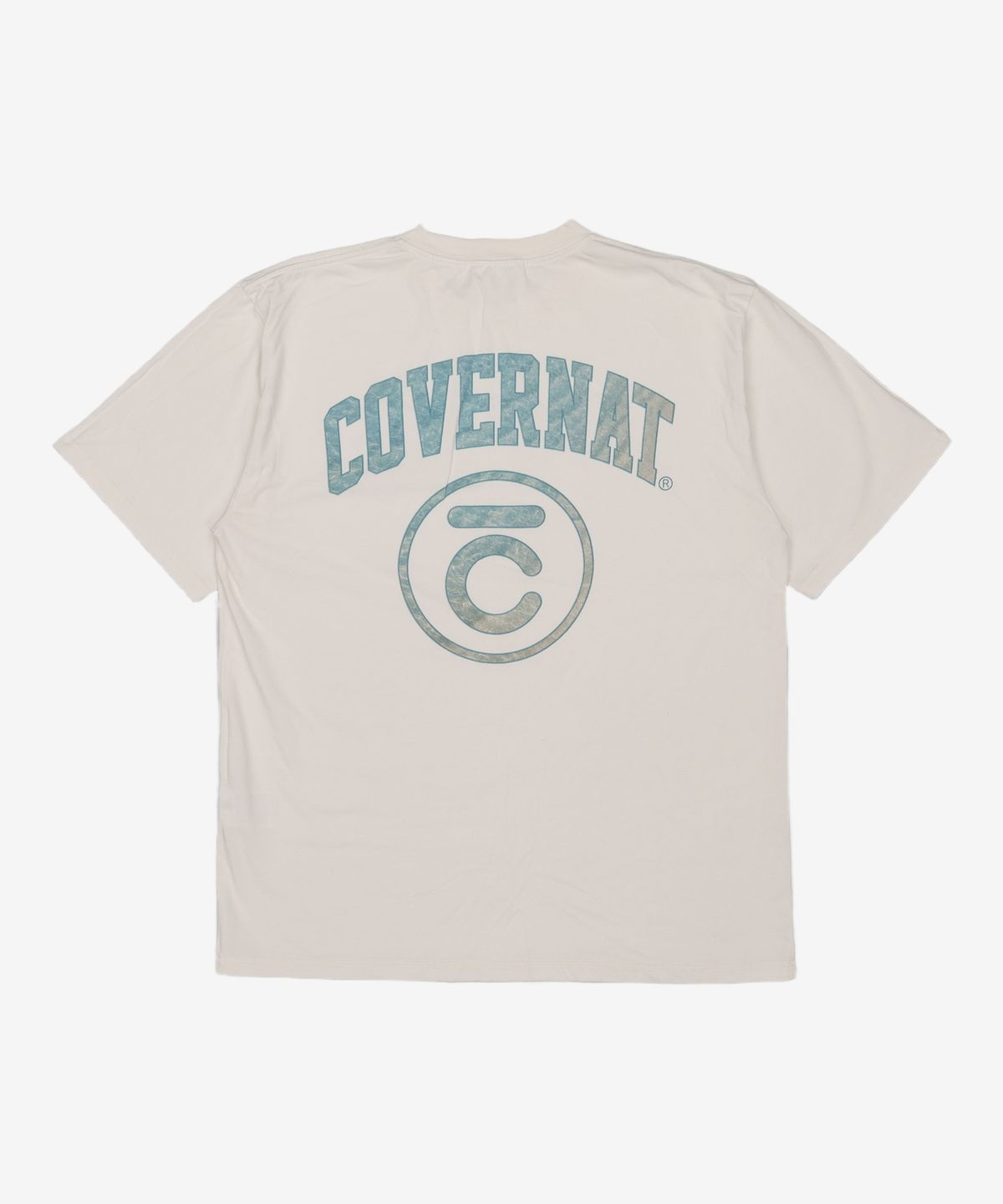 커버낫(COVERNAT) 오션 서클 C 티셔츠 화이트 M