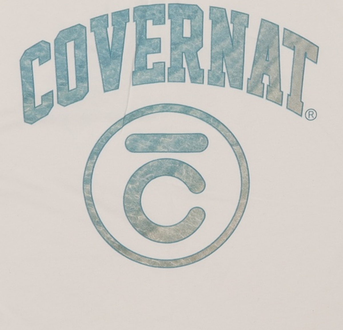 커버낫(COVERNAT) 오션 서클 C 티셔츠 화이트 M
