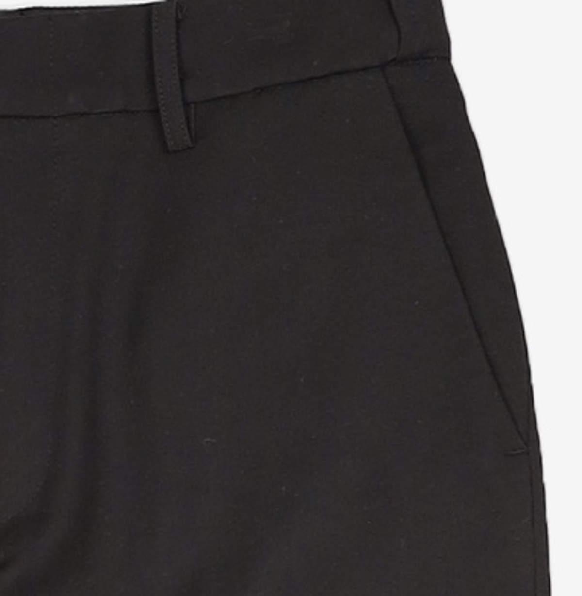 가먼트레이블(GARMENT LABLE) Hidden Banding Slacks - Black M