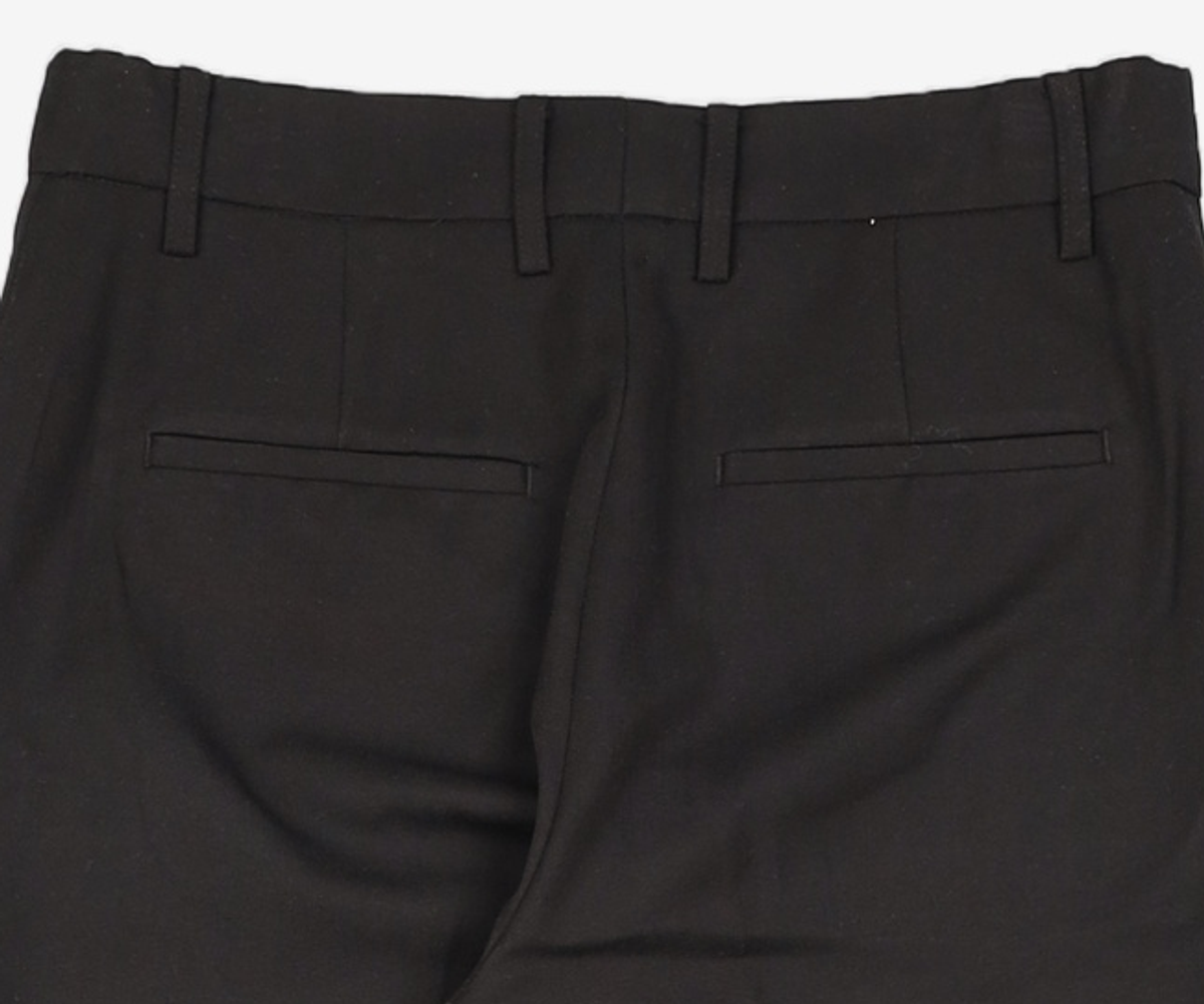 가먼트레이블(GARMENT LABLE) Hidden Banding Slacks - Black M