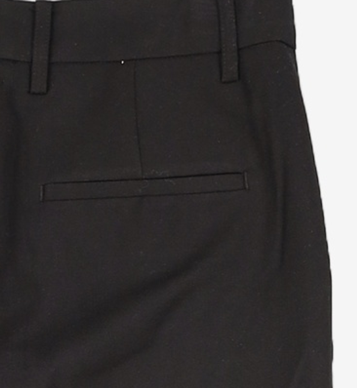 가먼트레이블(GARMENT LABLE) Hidden Banding Slacks - Black M