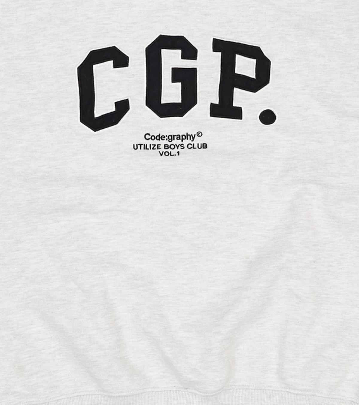 코드그라피(CGP) CGP 아치 로고 맨투맨_오트밀 M