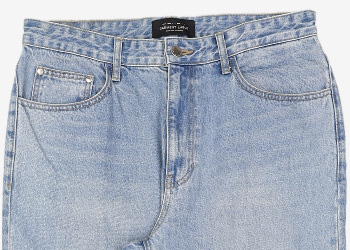 가먼트레이블(GARMENT LABLE) 청/데님 팬츠 L