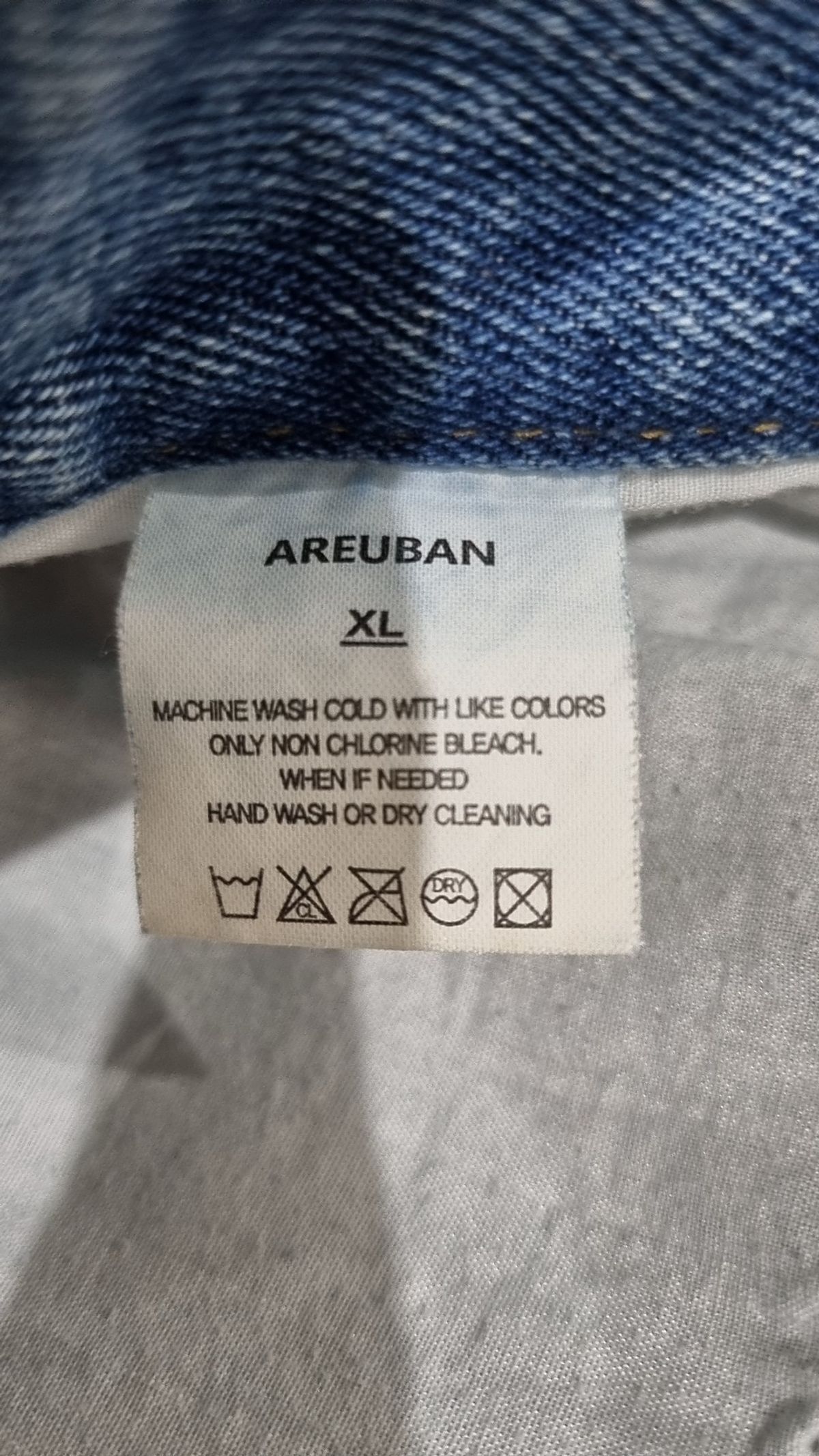 아르반(AREUBAN) 청/데님 팬츠 XL