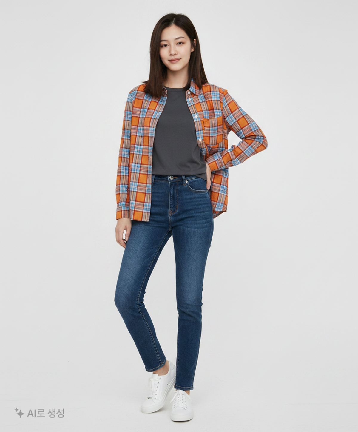 에이치앤엠(H&M) 캐주얼 셔츠 XS