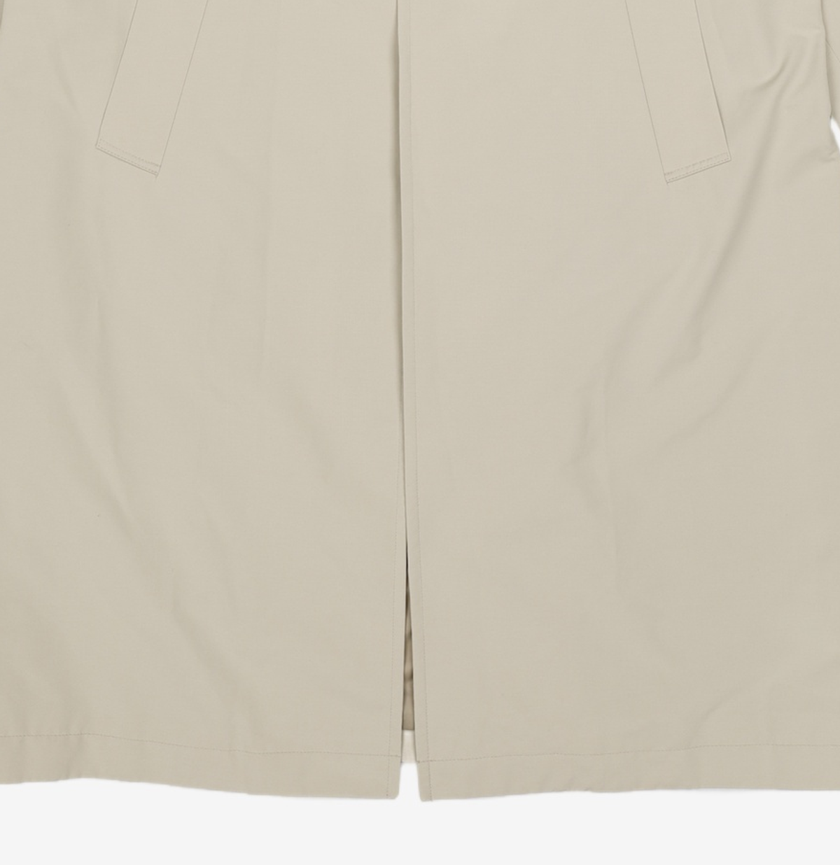인사일런스(INSILENCE) 피그먼트 워시드 발마칸 코트 GREY BEIGE S