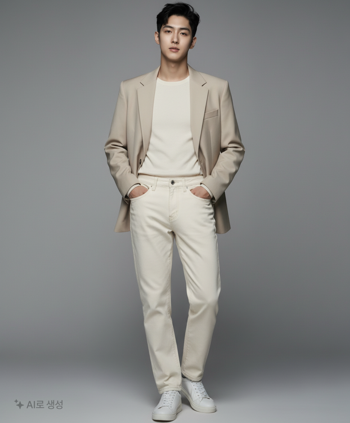 플랙(PLAC) 크롭 밀란 M02 아이보리 워시드 M