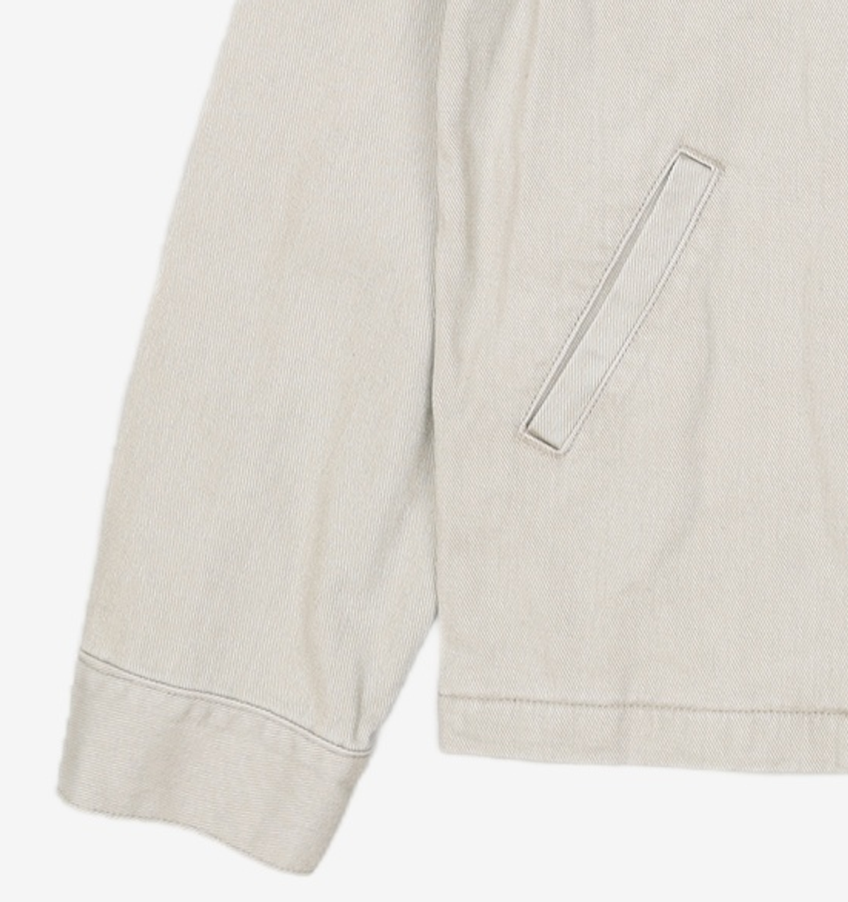 로우클래식(LOW CLASSIC) WASHED COTTON JACKET_BEIGE_LC243JP03BE M