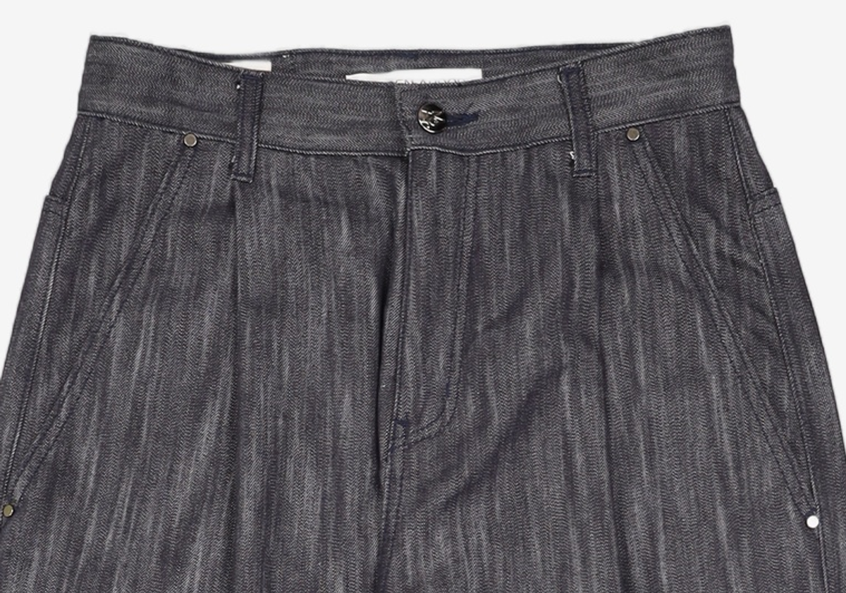 모덴아르더(MODEN ARDOR) 레인 와이드 벌룬 데님 팬츠 28