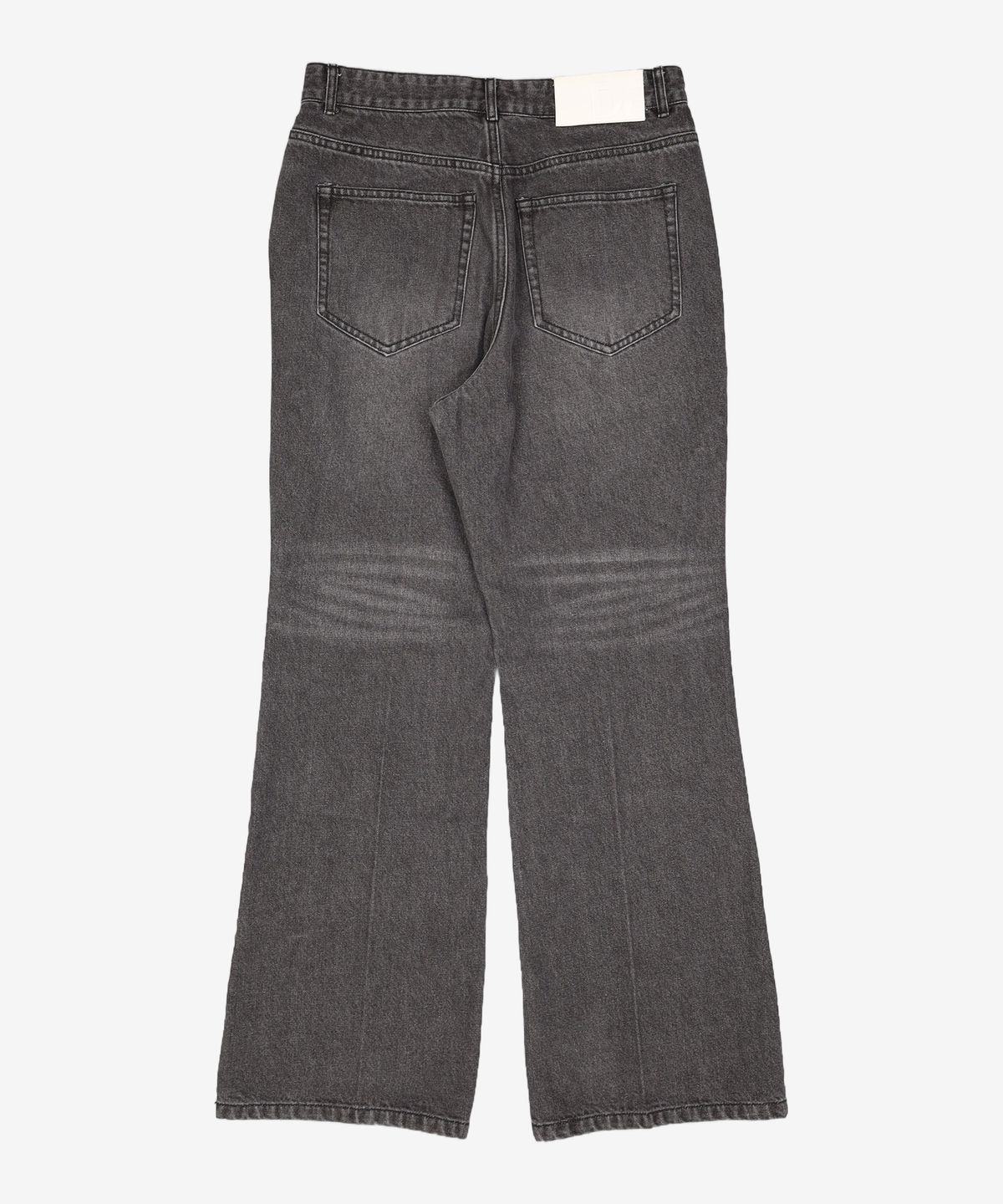 데케트(DECET) Loose Flared Jeans DCPT066Black 30