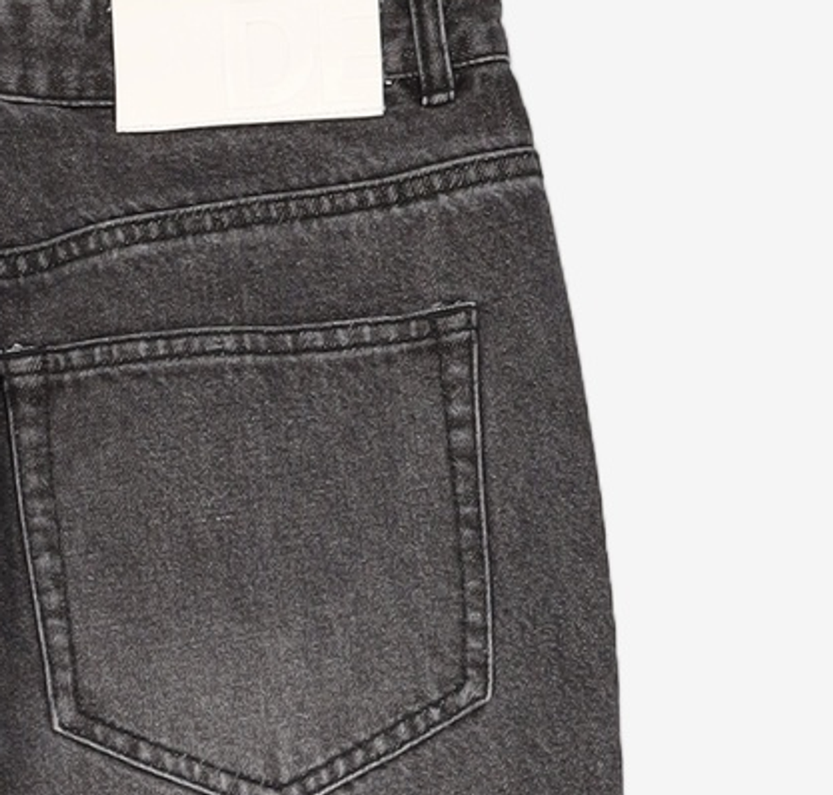 데케트(DECET) Loose Flared Jeans DCPT066Black 30