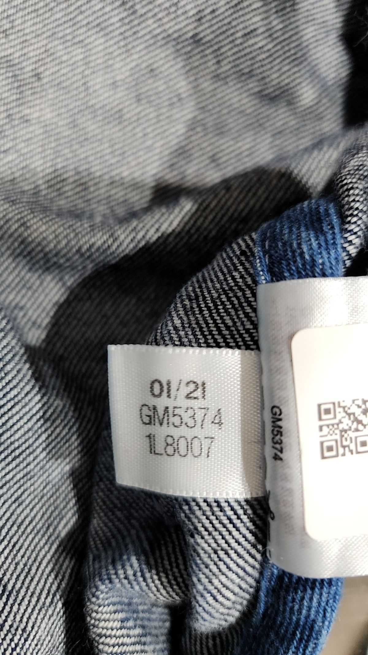 아디다스(ADIDAS) 프리미엄 데님 숏 팬츠 - 네이비:블루 / GM5374 S
