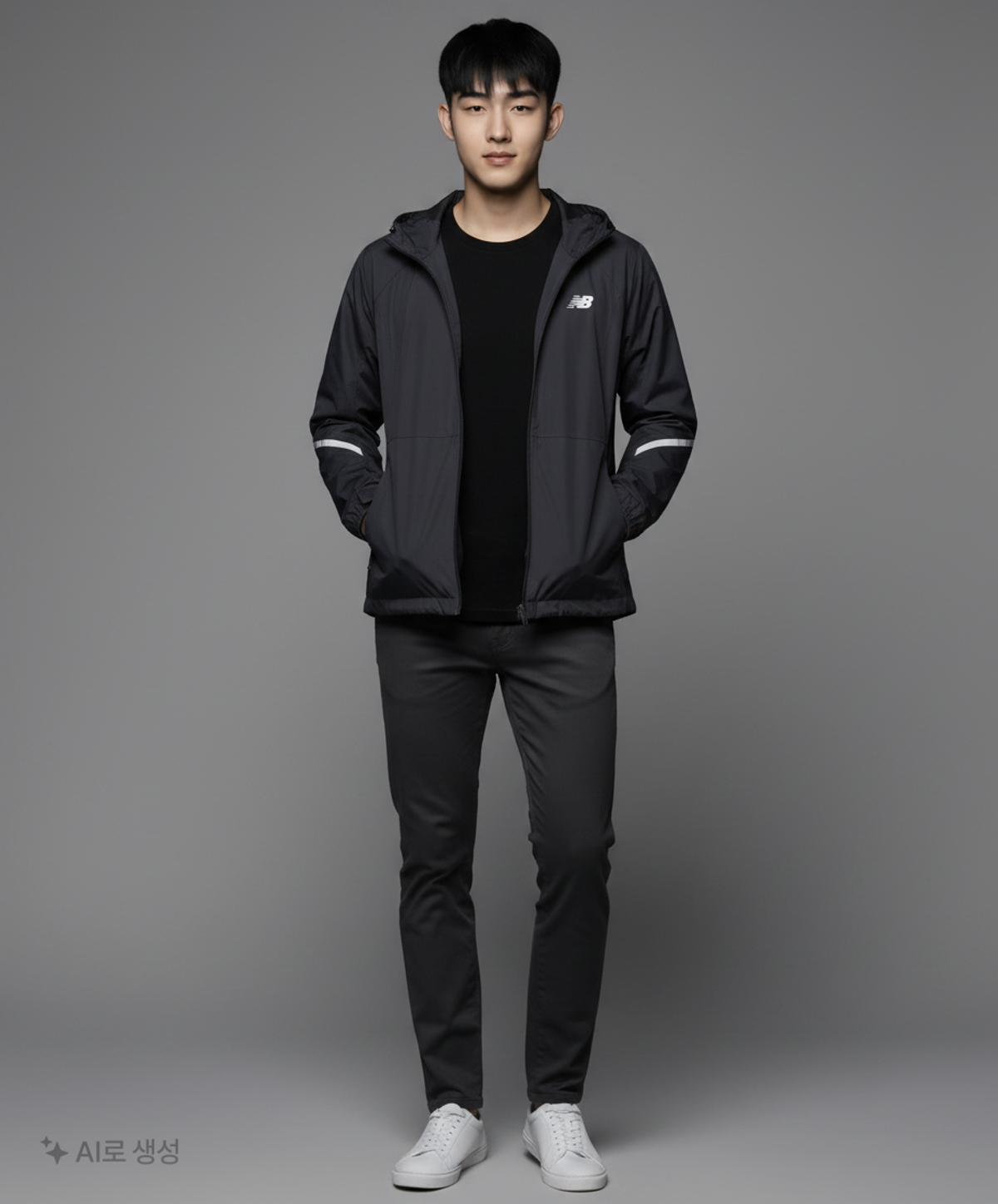 뉴발란스(NEW BALANCE) 나일론/코치 재킷 90