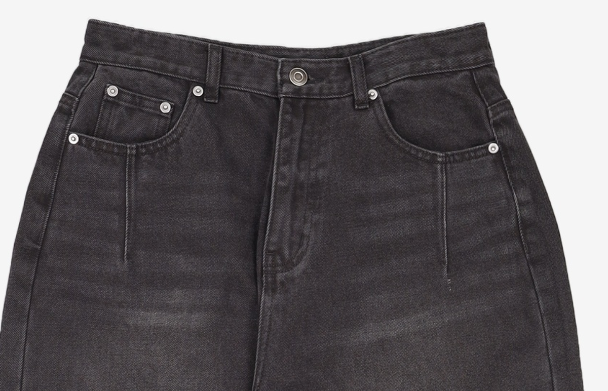 레더리(LEATHERY) 청/데님 팬츠 M